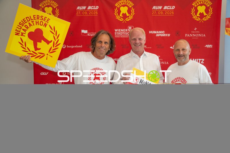 Pressekonferenz zum Neusiedlersee Marathon 2026 in Eisenstadt