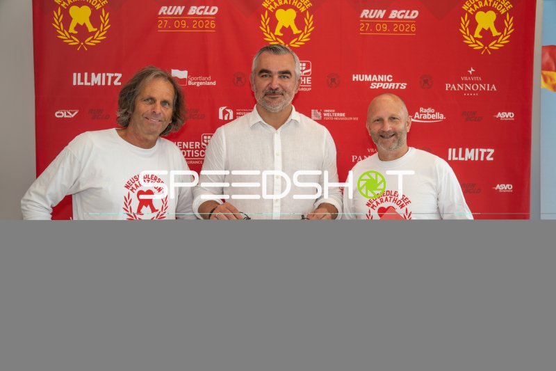 26.06.2026, Neusiedlersee Marathon Pressekonferenz Eisenstadt, Kultur Kongress Zentrum Eisenstadt