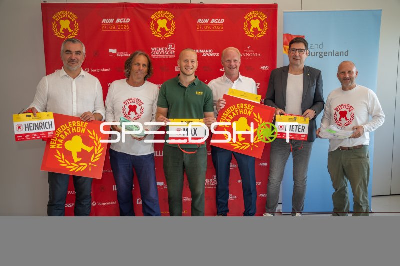 26.06.2026, Neusiedlersee Marathon Pressekonferenz Eisenstadt, Kultur Kongress Zentrum Eisenstadt