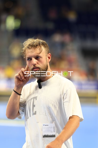 Max Krause in der SAP Arena Mannheim