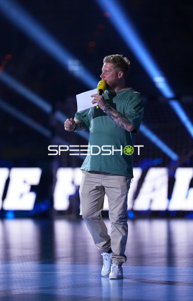 Kevin Gerwin moderiert das Finale in der SAP Arena Mannheim