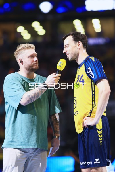 Patrick Groetzki (#24; Rhein Neckar Löwen) im Interview mit Kevin Gerwin