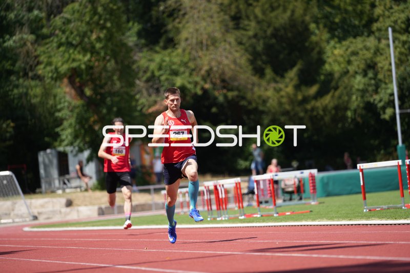 Michalik Marc (267) im 2000m-Hindernis-Lauf am Sportpark Hattersheim