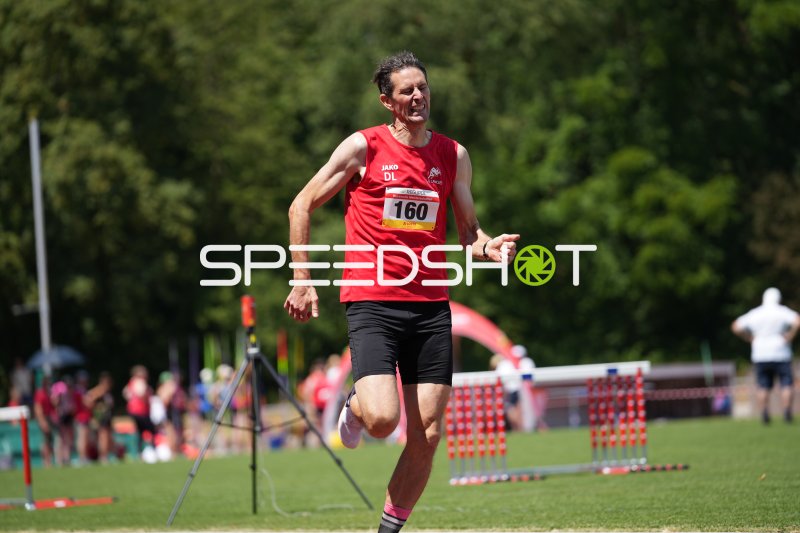 Lamberti David (160) im Laufsprint beim Sportpark Hattersheim