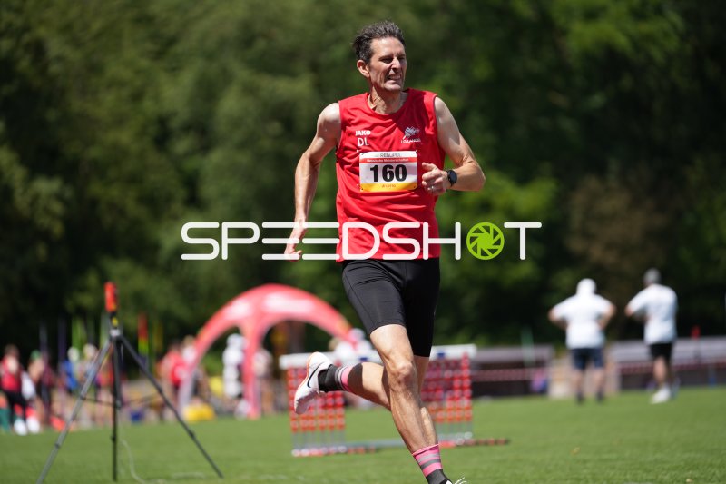 Lamberti David (160) im Laufen beim Sportpark Hattersheim