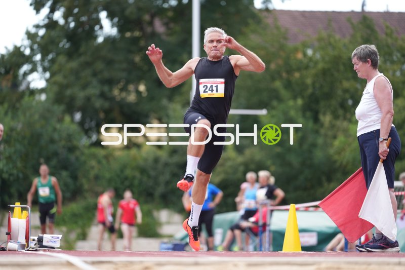 Fechter Tilman (241) im Laufsprint am Sportpark Hattersheim