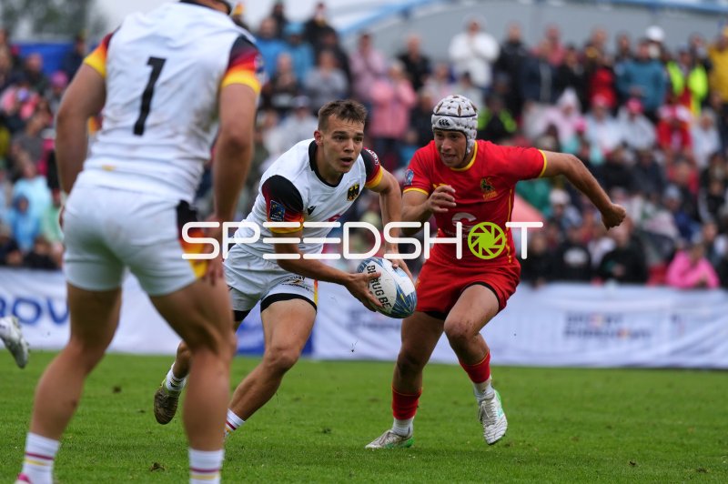 Deutschland gegen Spanien im Rugby-Sevens-Zweikampf in Hamburg