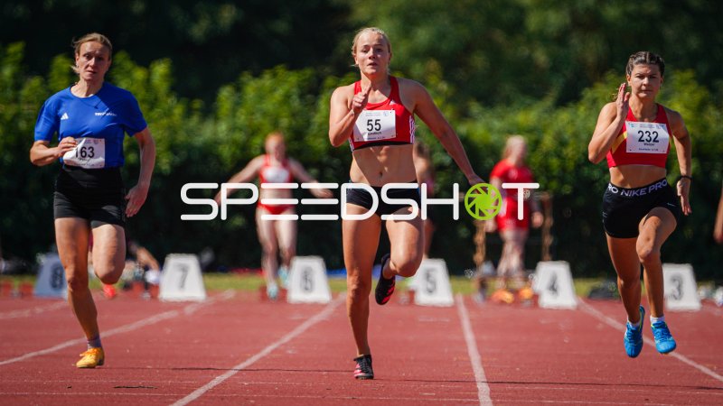 Startnummer 55, Startnummer 232 und Startnummer 163 im Sprint auf der Sportinsel Forchheim