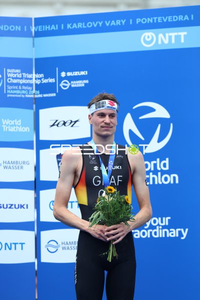 Startnummer 8 gewinnt Triathlon-Weltmeisterschaft in Hamburg