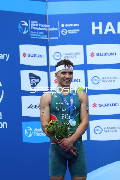 Startnummer 1 gewinnt World Triathlon Championship Series in Hamburg
