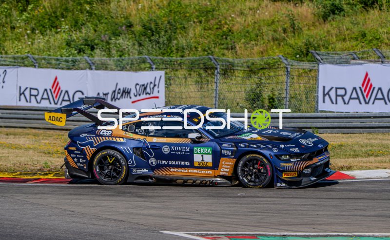 Ford Mustang GT3 Evo #1 von Emil Gjerdrum/Max Reis (Haupt Racing Team) am Nürburgring
