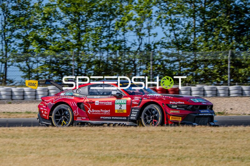 Ford Mustang GT3 Evo #2 von Kiano Blum/Niklas Kalus (Haupt Racing Team) am Nürburgring