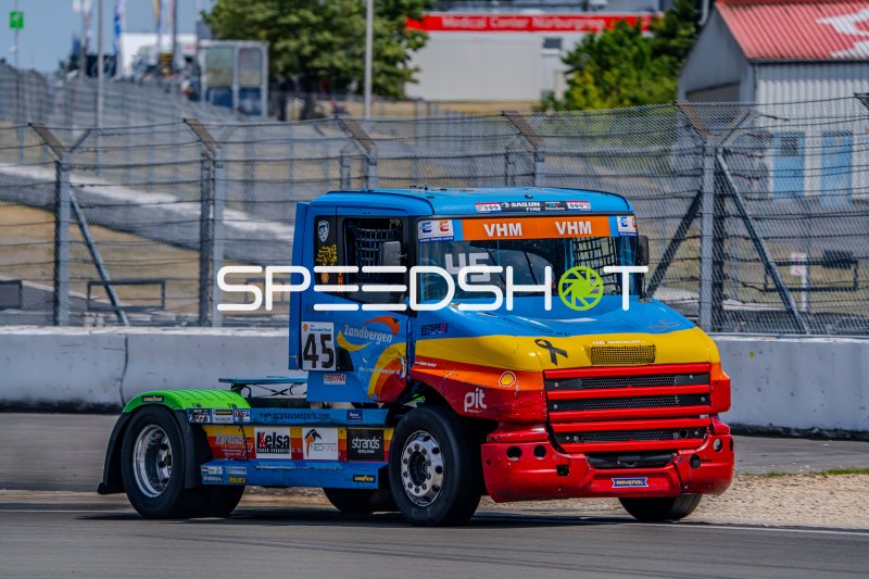 Truck #45 von Robbin Kruithof (Rainbow Warrior Truckricing) am Nürburgring