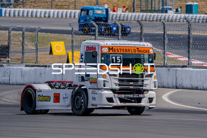 Renn-Truck #15 von Erwin Kleinnagelvoort am Nürburgring