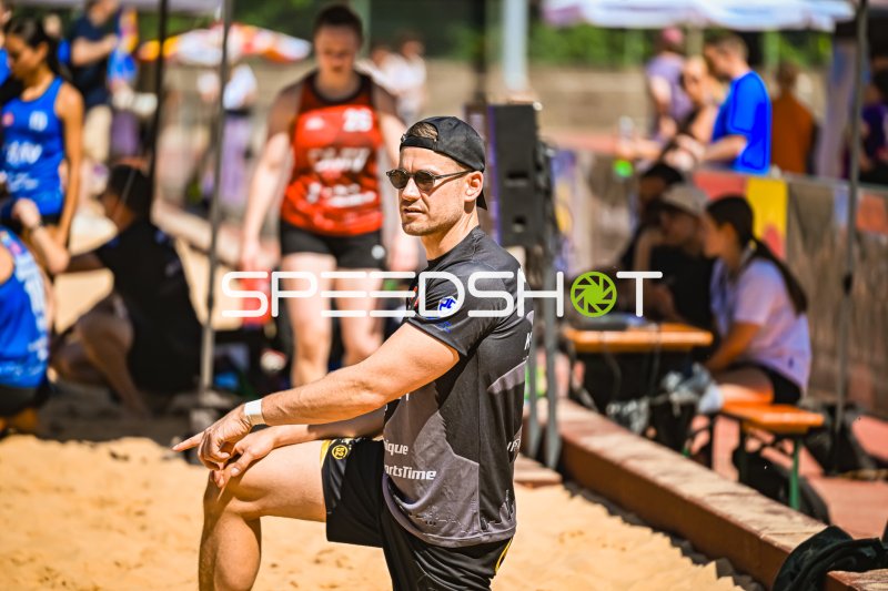 Robin John beim TG Beach Open in Geislingen an der Steige