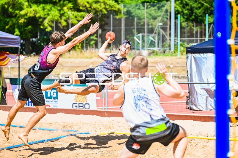 Beach Handball: Beach Tigers Geislingen gegen SG Schurwald