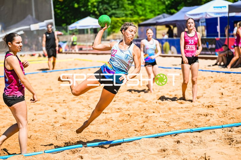 Tina Stockhorst (Caipiranhas) beim TG Beach Open in Geislingen