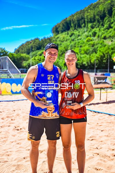 Robin John und Celina Männich triumphieren beim TG Beach Open