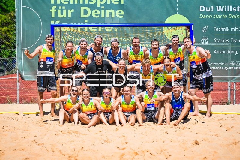 HC gutes Pferd und Beach Panthers Karlsruhe – Teamfoto TG Beach Open