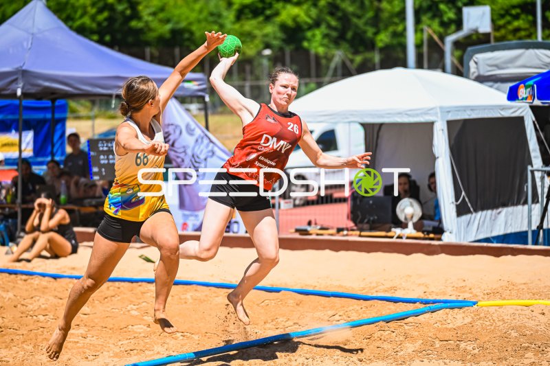 Beach-Handball-Finale: Unicorns Hannover im Einsatz beim TG Beach Open