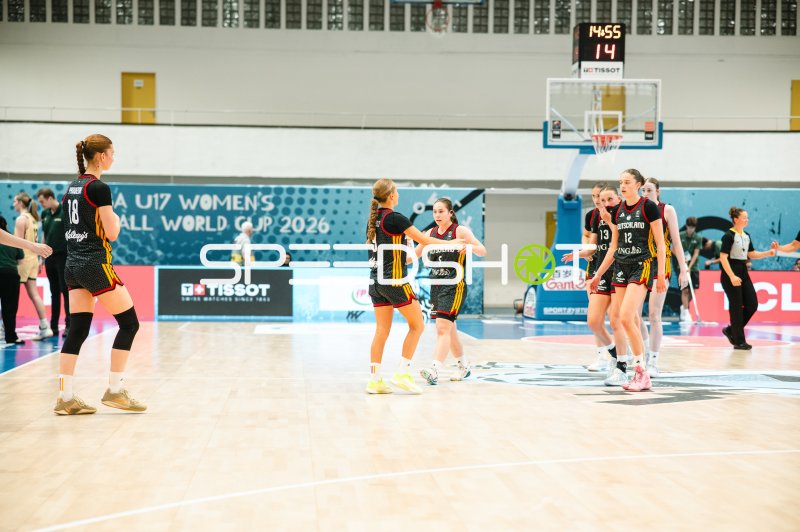 Weltmeisterschaft u17 Damen Basketball Deutschland - Australien
