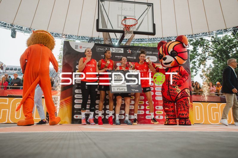 Deutschland-Damen feiern 1. Platz bei ING 3x3 German Championship