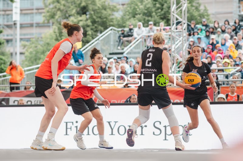 3x3-Basketball: Deutschland gegen Australia in Brno