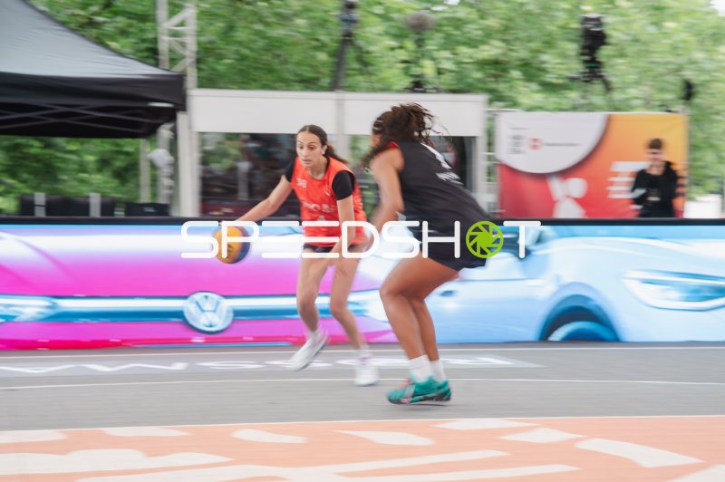 3x3-Basketball: Zweikampf zwischen Australia und Deutschland in Brno