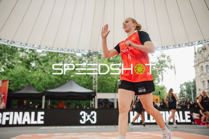Jay Sebasio (#4; Australia) im 3x3-Basketball-Halbfinale