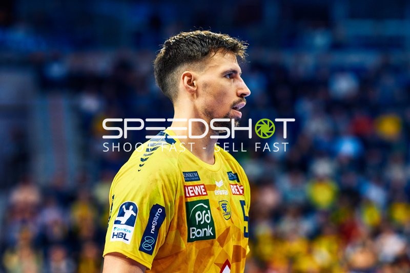 Spieler in Nahaufnahme während eines Spiels.