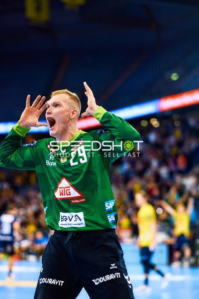 Torjubel des Torwarts