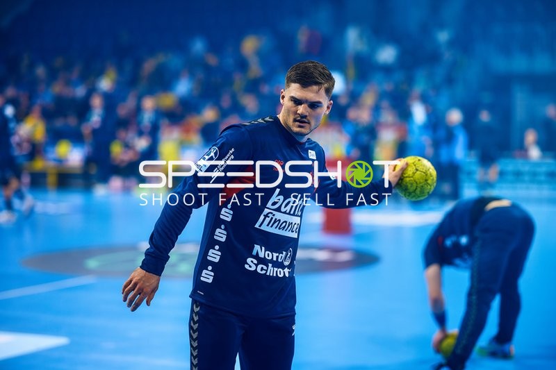 Aufwärmen vor dem Spiel