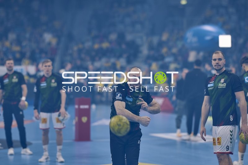 Spieler beim Aufwärmen vor dem Spiel