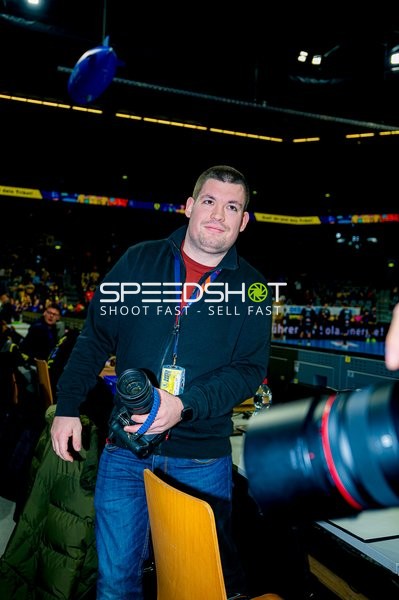 Fotograf bei der Arbeit