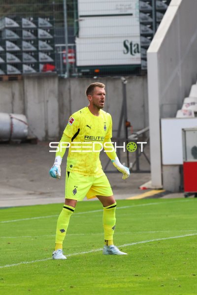 Daniel Batz (Borussia Mönchengladbach) im Einsatz als Torwart