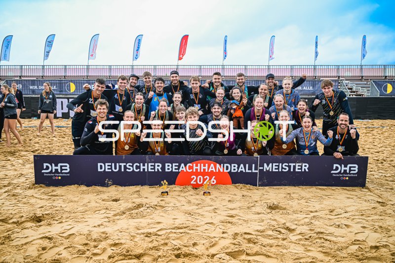 12 Monkeys und Brüder Ismaning – neue deutsche Meister im Beachhandball 2026