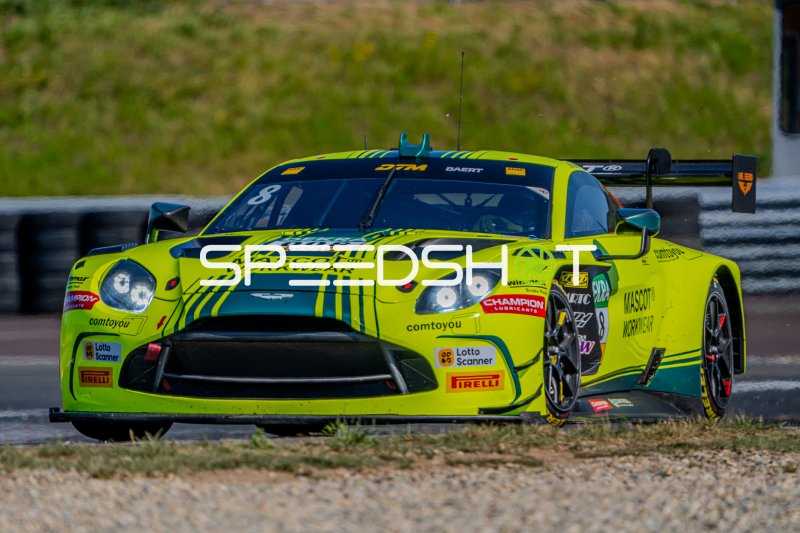 Aston Martin Vantage GT3 #8 von Nicolas Baert (Comtoyou Racing) in Oschersleben