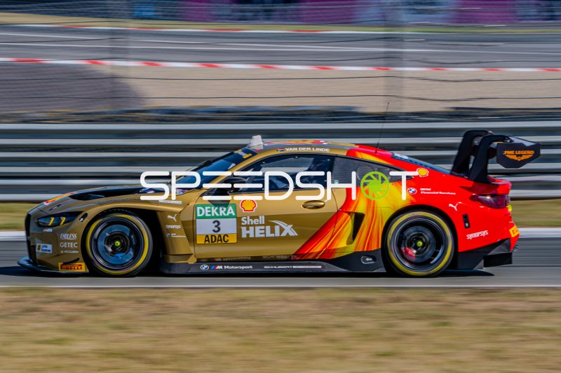BMW M4 GT3 #3 von Kelvin van der Linde (Schubert Motorsport) in Oschersleben