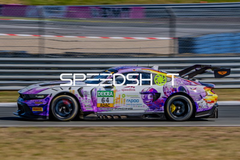 Ford Mustang GT3 #64 von Finn Wiebelhaus (HRT Ford Racing) in Oschersleben