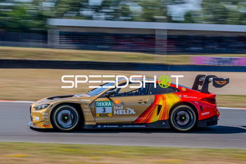 BMW M4 GT3 #3 von Kelvin van der Linde (Schubert Motorsport) in Oschersleben
