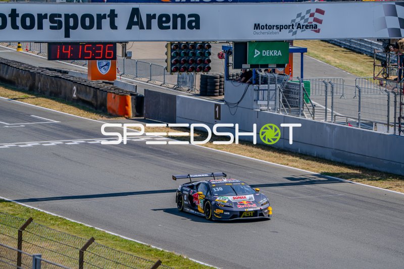 Lamborghini Huracán GT3 Evo 2 #130 von Luca Engstler (Abt Sportsline) in Oschersleben