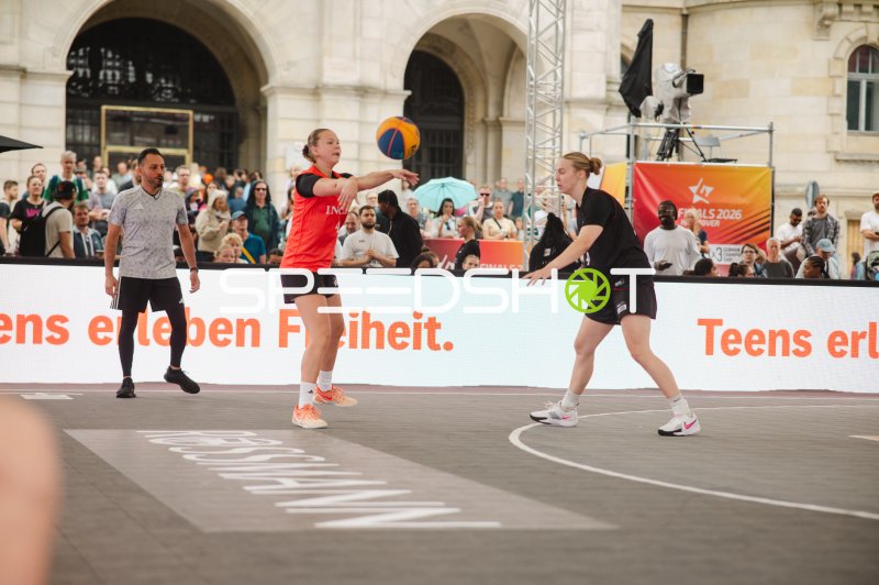 3x3-Basketball-Aktion beim German Championship Finals in Hannover