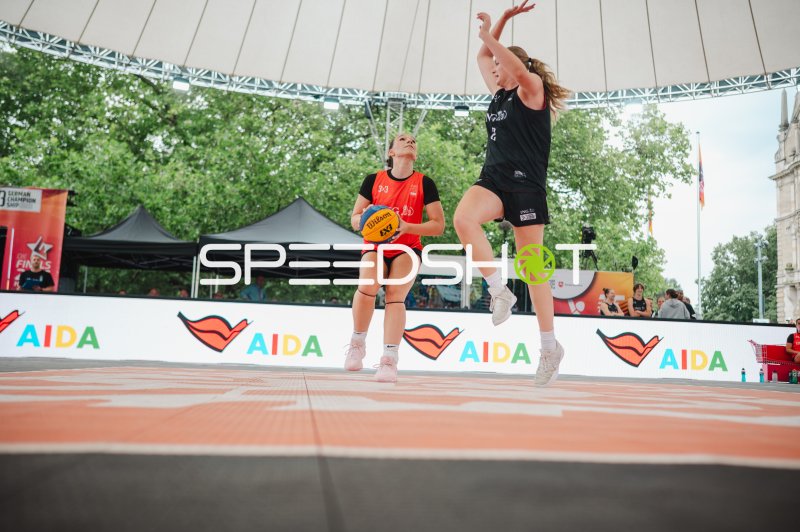 3x3-Basketball: Wurfaktion unter Druck bei der German Championship in Hannover