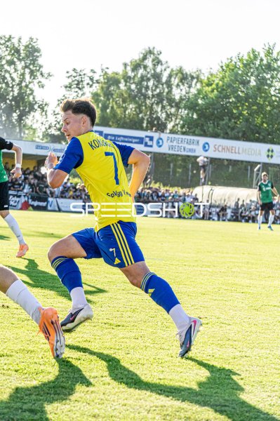 SpVgg Vreden #7 im Sprint beim Heimspiel im Hamalandstadion