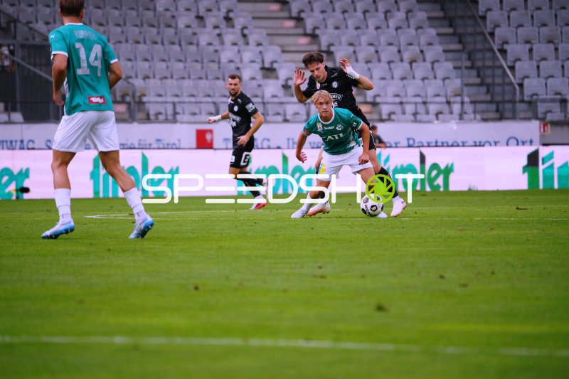 Österreichische Bundesliga: SK Sturm Graz - Wattener Sportgemeinschaft Swarovski Tirol, 01.08.2026, Innsbruck, Tivoli Stadion Tirol
