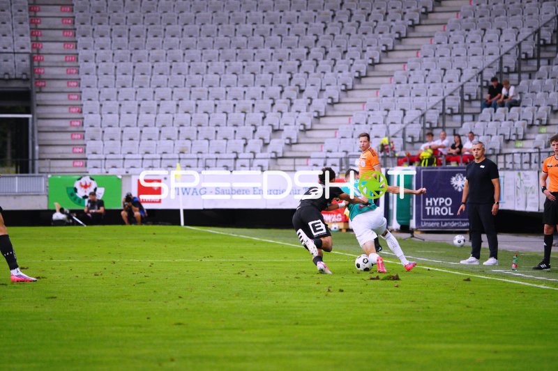 Österreichische Bundesliga: SK Sturm Graz - Wattener Sportgemeinschaft Swarovski Tirol, 01.08.2026, Innsbruck, Tivoli Stadion Tirol