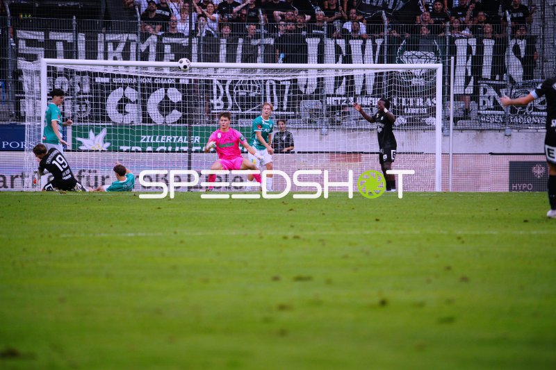 Österreichische Bundesliga: SK Sturm Graz - Wattener Sportgemeinschaft Swarovski Tirol, 01.08.2026, Innsbruck, Tivoli Stadion Tirol