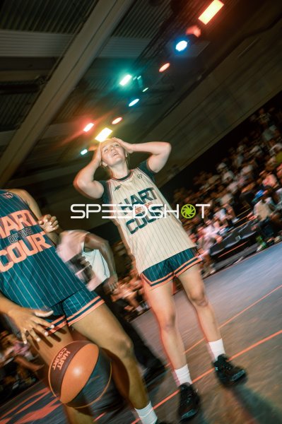 Basketballspielerin von Hart of the Court mit emotionaler Reaktion in Ulm