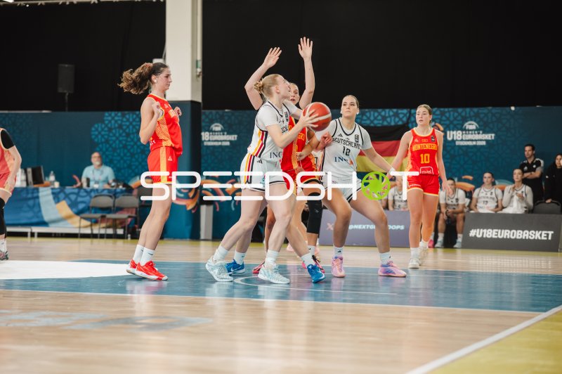 Deutschland vs. Montenegro beim U18 Women's EuroBasket in Stockholm