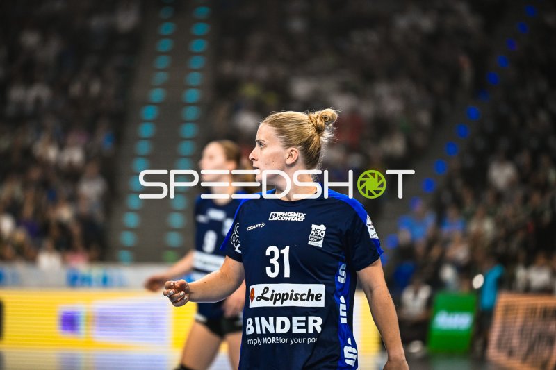 Alexia Hauf (#31; HSG Blomberg-Lippe) im Spielgeschehen